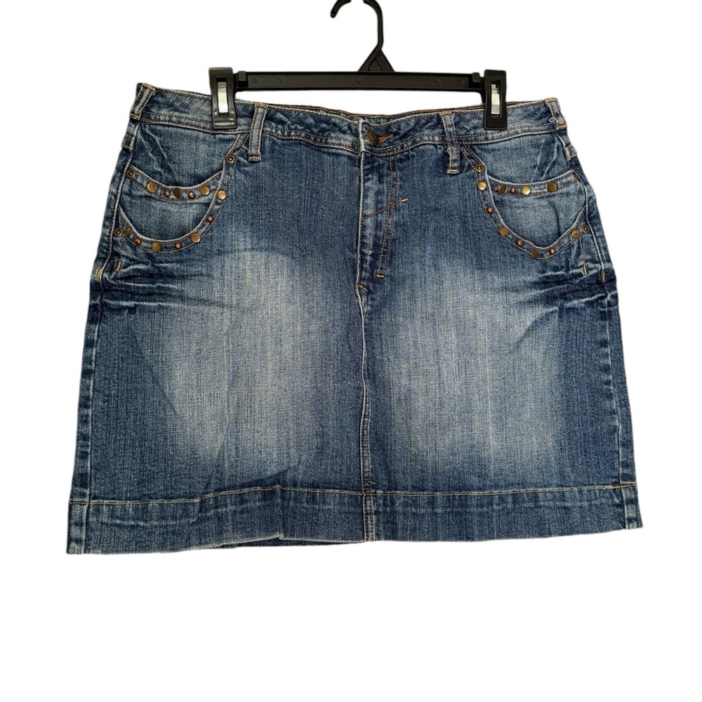LA Blues Denim skirt embellished no size